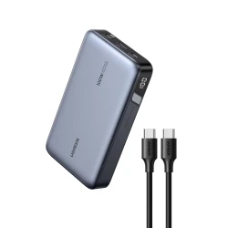 UGREEN 20000mAh 100W Power Bank, Nexode Portable Charger USB C 3-Port PD Fast Charging Battery Pack Digital Display for MacBook, iPad, iPhone 16, Galaxy S24 Ultra, Steam Deck, Dell XPS and More