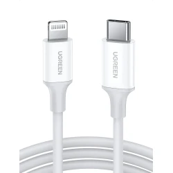 UGREEN USB C to Lightning Cable- 3FT MFi Certified PD Fast Charging Lightning Cord Compatible with iPhone 14/14 Pro, iPhone 13/13 Pro, iPhone 12/12 Pro, iPhone 11, MacBook, iPad, AirPods Pro