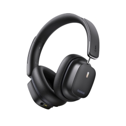 Baseus Bowie 30 Max Active Noise Cancelling Headphones, Head Tracking Spatial Audio, LDAC Hi-Res Wireless Sound, 65H Playtime, Comfort Fit, Clear Calls, App Control, Bluetooth 5.4 Headphones Over Ear